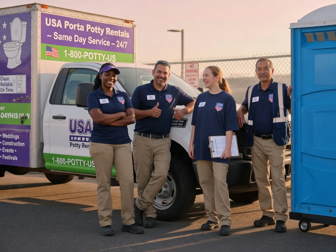 Porta Potty Rental company in Sherrodsville, OH