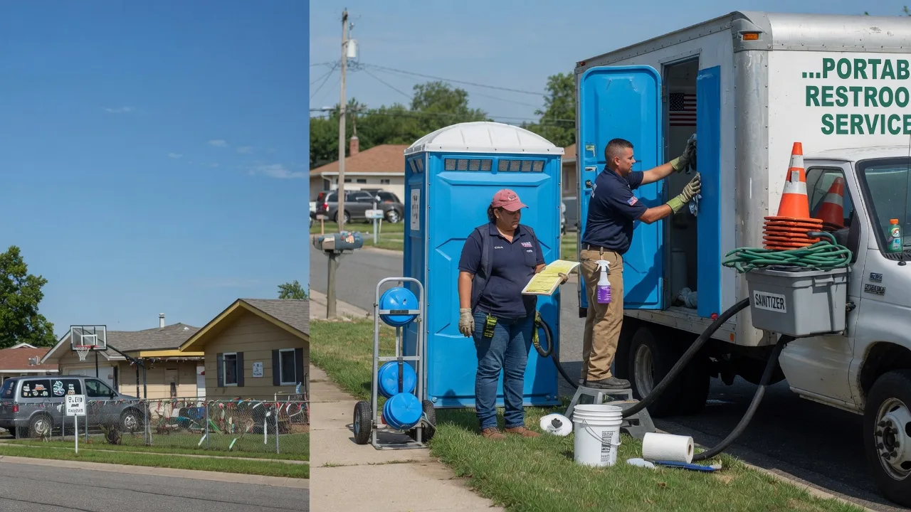 Portable Toilet Rental in Sherrodsville, OH near me
